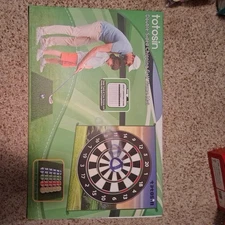 TOTOSIN Golf Chipping Game with Golf Hitting Mat, 70"x70" Double Sided Golf T...