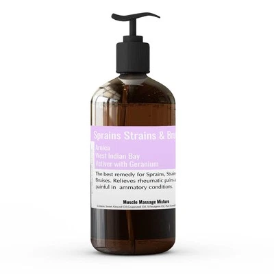 eMolly Arnica Sprains & Bruise Massage Oil - 150ml -Sports, Training & Therapy