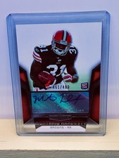 2010 Topps Unrivaled Rookie Card Autograph (Auto) #106 Montario Hardesty 461/480. rookie card picture