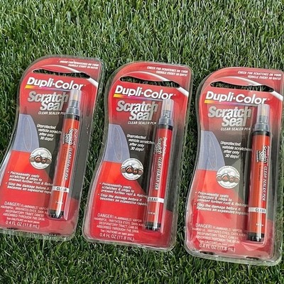 3-Pack Dupli-Color Scratch Seal Clear Sealer Pen Nano Tech Rust Blocker SFSS100