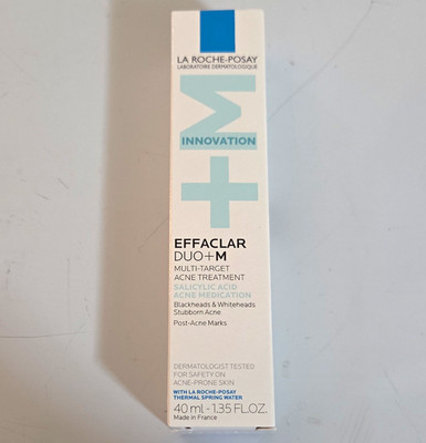 La Roche-Posay Effaclar Duo+M Multi-Target Acne Treatment 0.5% SA 1.35 fl Oz