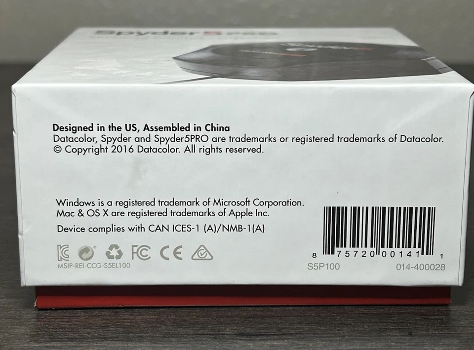 Datacolor Spyder5 PRO Advanced Monitor Calibration S5P100 *UNTESTED*  - Image 3 of 4