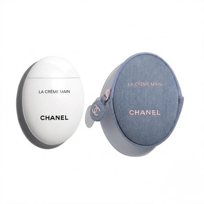 CHANEL Le Crème Main Hand Cream + Denim Pouch Limited Edition Spring 2026 Rare