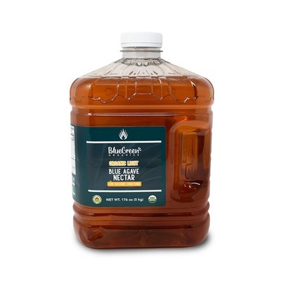 Blue Green Agave Organic Nectar, Light Blue, 176 Ounce