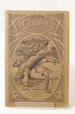 F66820 CENTRAL CAMERA CO. Photographic Equipment Catalog c.1918 80pgs