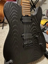 ESP LTD TE-1000 Deluxe Electric Guitar, Black Blast