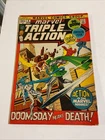 Vintage Marvel Triple Action #3 VG-FINE 1972 Marvel Fantastic Four Silver Surfer
