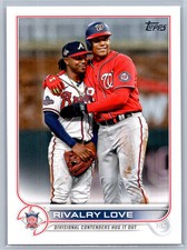 Rivalry Love (Juan Soto / Ozzie Albies) 2022 Topps Update #US310