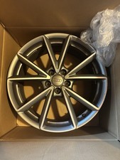 OEM 19” Audi S3 Rotor Wheels Rims Set of 4 5x112 Gunmetal Machined