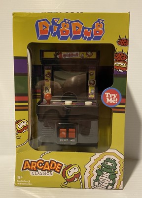 NEW 2018 Arcade Classics Dig Dug Arcade Game By Basic Fun Toy