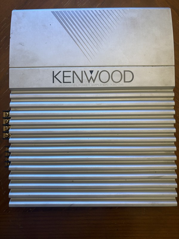 Kenwood 4 Channel Power Amplifier KAC-746