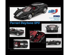 BBR Models Ferrari Daytona SP3 – Matt Black – Limited Edition 1/64