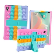 Case for Urao C107 10.1 inch Tablet, Adjustable Folding Stand Colorful Pink