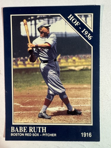 Babe Ruth #145 1991 Conlon Collection card