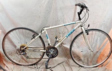 90' Trek Multitrack 700 Hybrid Bike 16" Small Hardtail Rigid Steel Cafe Commuter