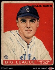 1933 Goudey #75 Willie Kamm Indians 1.5 - FAIR