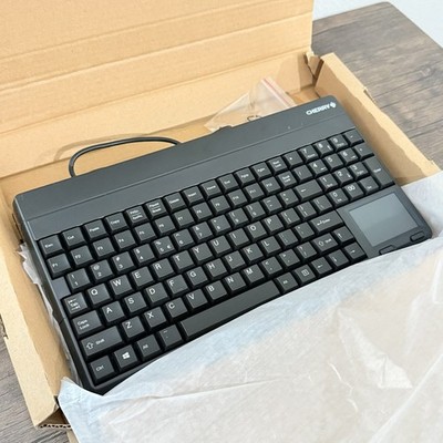 New Cherry SPOS G86-62401 Compact USB POS Keyboard w/ Trackpad, 106 Key, IP54