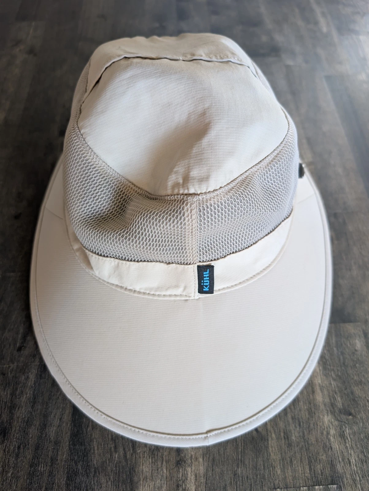 Kuhl Sun Blade Boonie Hat L/XL Beige Wide Brim Ventilated Outdoor Hiking