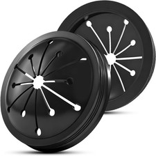 Garbage Disposal Splash Guard 3-1/8 Inch Sink Rubber Guard for Disposal 2 Pcs
