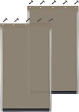 2PACK Dog Door Replacement Flaps - Fits Petsafe Dog Door PAC11-11039 Measures 10