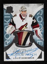 2015-16 Upper Deck The Cup Rookie 163/249 Louis Domingue #124 Patch Auto 0c3