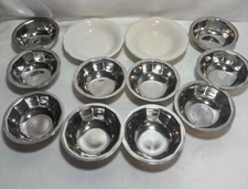12 Small Prep Bowls Ramekins Pyrex Gessner Vollrath & More Some Vintage