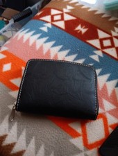 Women's Zip Around Leather Wallet New Excellent Condition