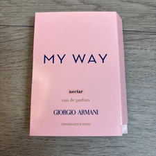 Giorgio Armani My Way Nectar Eau De Parfum Sample Size Spray Travel