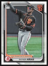 Rayner Arias 2024 Bowman: Prospects #BP-127 San Francisco Giants