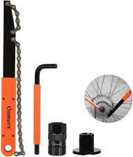 Multi-Compatible Bicycle Cassette Lockring Removal Tool Set with Non-Slip Handle