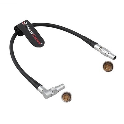 30cm Control Cable for Arri RIA-1 to Ward's Sniper 4 Pin Right Angle Data Cable