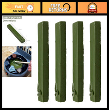 4 Sticks Green DOP Wax Kit for Lapidary Cutting, Polishing Cabochon Forming