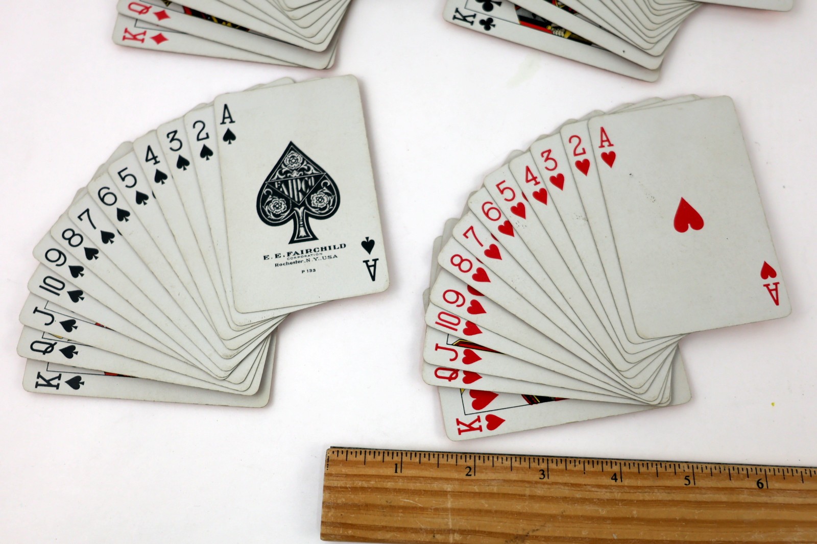 Vtg Playing Cards E E Fairchild Master Bunbury & Little Bo Peep No Box