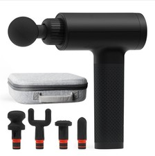 Sharper Image Deep Tissue Percussion Massage Gun, Powerboost Rechargeable Han...