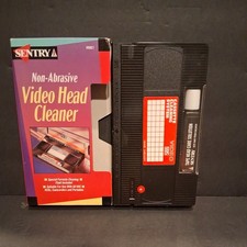 SENTRY Non-Abrasive VHS/VCR Video Head Cleaner UNTESTED  27