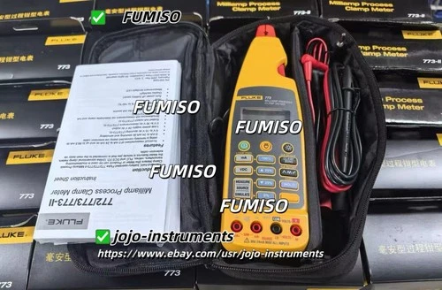 Fluke 773 Milliamp Process Clamp Meter 4-20mA loop power