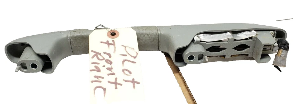 Manija de agarre de techo de pasajero delantero derecho Honda Pilot 2003-2006 gris claro OEM Foto 2 de 2