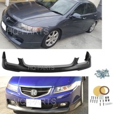 For 04 05 2004 2005 Acura Tsx Oe Style Front Bumper Lip Chin Splitter Spoiler Pu For 04 05 2004 2005 Acura Tsx Oe Style Front Bumper Lip Chin Splitter Spoiler Pu