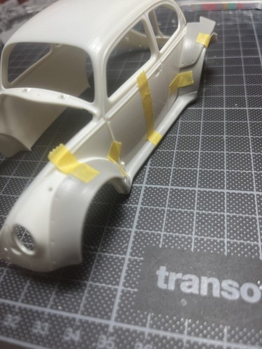 The Happy Modeler - THM-24004BK - Tamiya Beetle Bodykit 3d printed for TAM 24136 - Photo 13/15