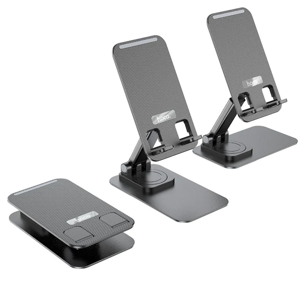Hoco Universal Foldable Adjustable Desk Phone Stand Metal Extendable Holder PH50 — image 3