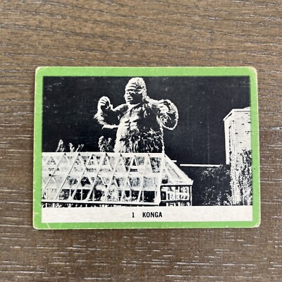 1963 Rosan Terror Monster Series Green #1 Konga B