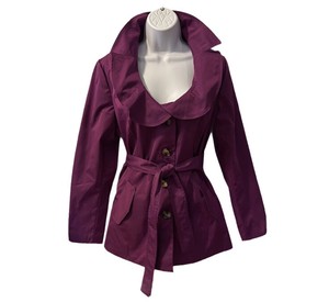sandro purple coat
