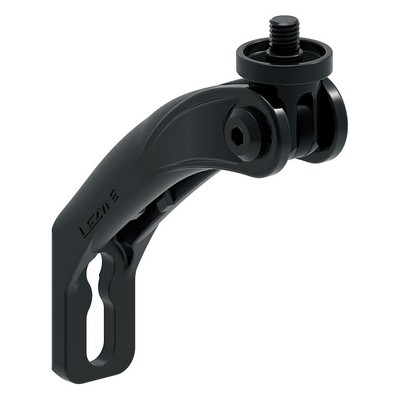 Lezyne Aluminium LED Halterung für Ebike - Kompatibel mit Go-Pro, Schwarz Lezyne