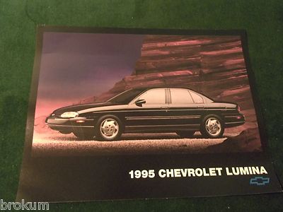 MINT 1995 CHEVY LUMINA DEALER AD SALES BROCHURE SHEET 2 SIDED NEW (R-116)