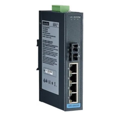 1PCS New Advantech EKI-2525M EKI-2525M-BE Unmanaged Ethernet Switch Brand