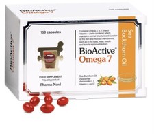 Pharma Nord Omega 7 SBA24 Sea Buckthorn Oil Capsules (150) BB:11/2026