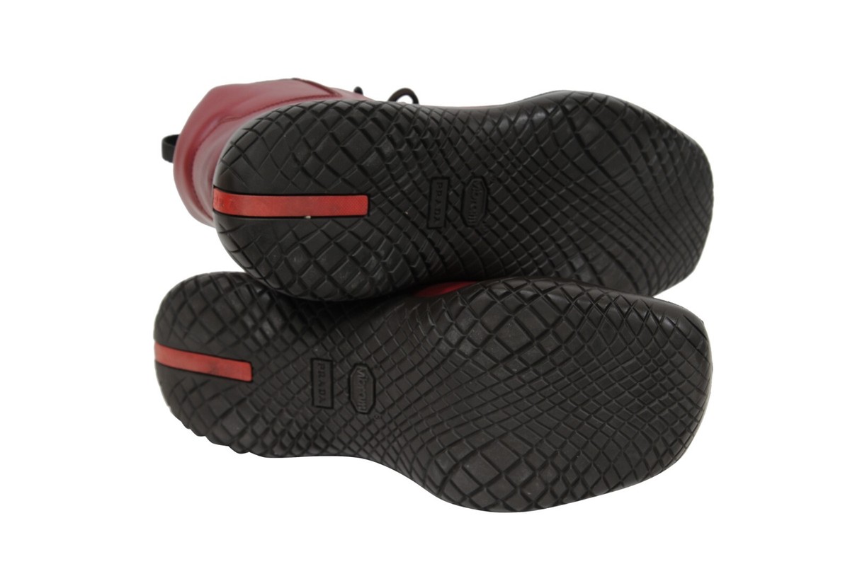 PRADA SPORT 99fw side gore boots c3vAe-m61721864008 メンズ 