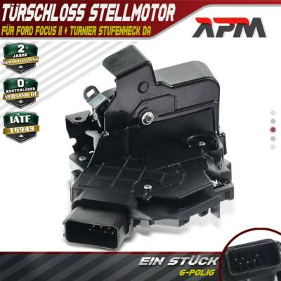 Türschloss Stellmotor Zentralverriegelung Vorne Rechts für Ford Focus 2 DA C-Max