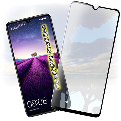 2x Panzerfolie für Huawei P30 lite New Edition Schutzglas Displayschutz Glas