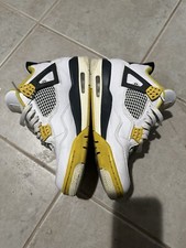 Jordan 4 White And Yellow Black